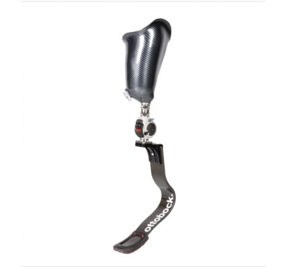 A running prosthesis for ambitious recreational athletes